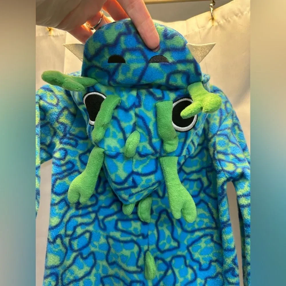 Blue and Green Kids dinosaur One Piece